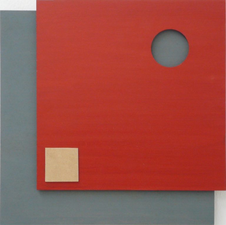 Gerhard Walter Feuchter | ohne Titel | 2011 | Objekt, Acryl/MDF | 38 x 38 cm | Galerie Moench Berlin