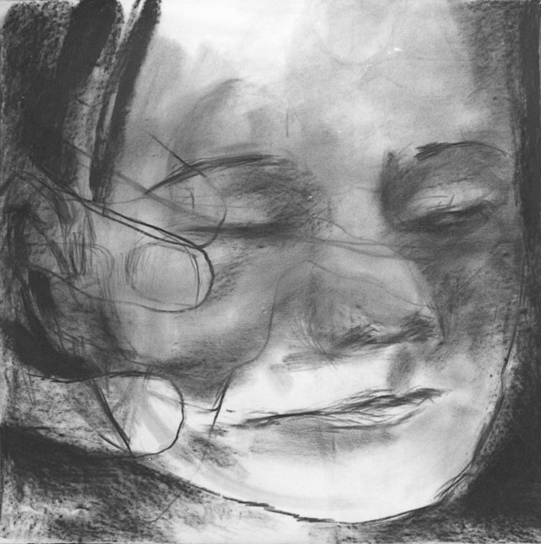 Mark Hipper | ohne Titel | 1995 | Kohle auf Buettenpapier | Galerie Moench Berlin