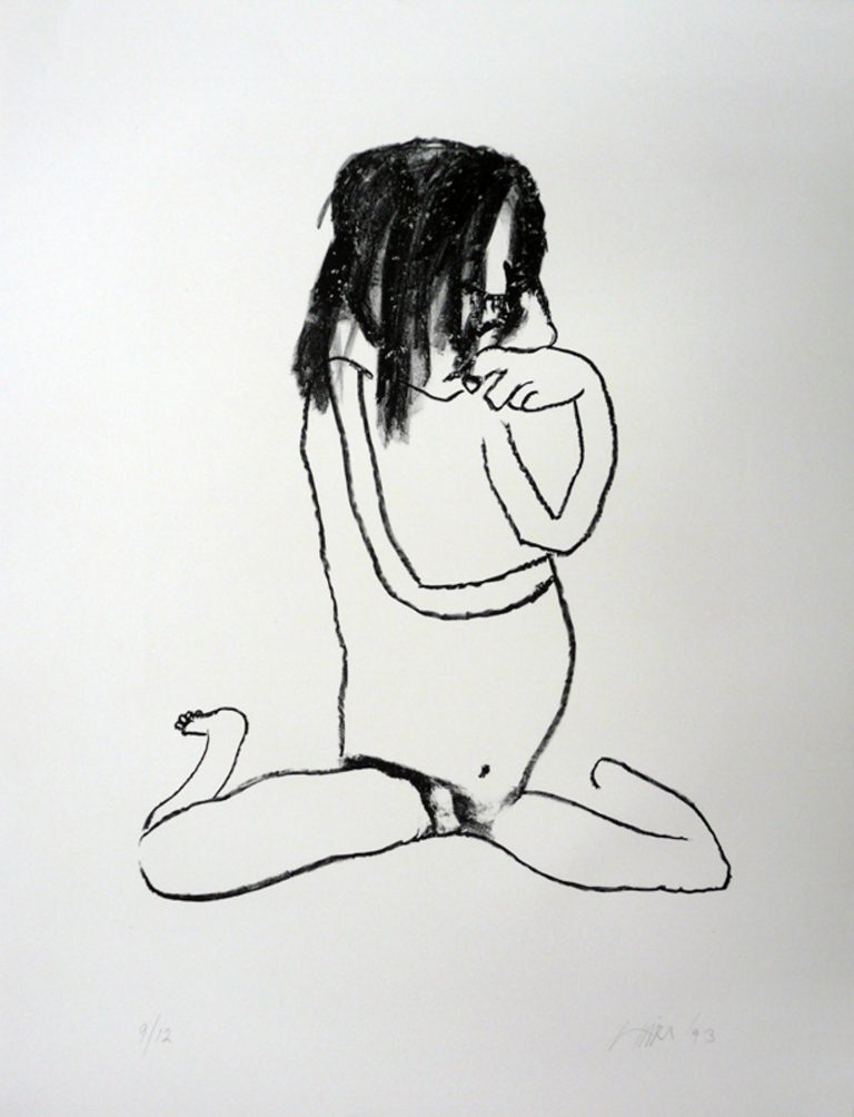 Mark Hipper | aus dem Portfolio KISS ME KISS ME | 1993 | Lithografie | Auflage 12 Expl. | Galerie Moench Berlin