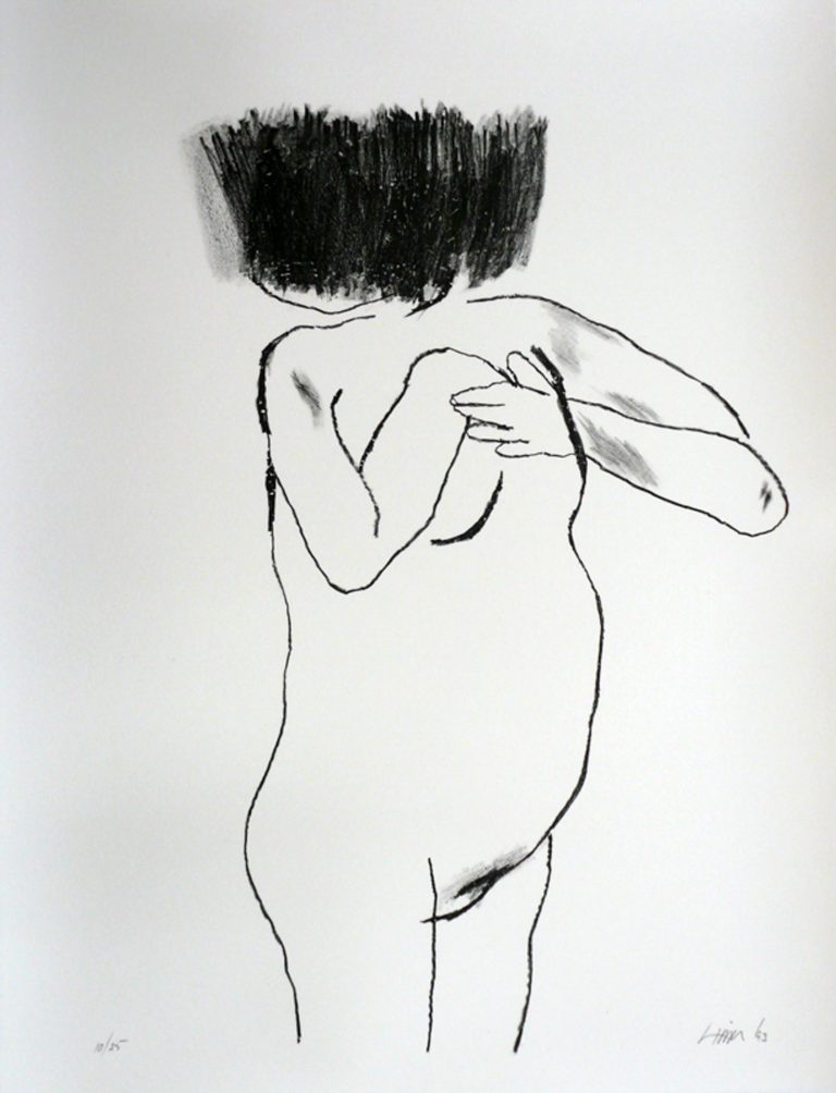 Mark Hipper | aus dem Portfolio DIE SONNE SO SCHWER WIE EIN FUSS | 1993 | Lithografie | Auflage 25 Expl. | Galerie Moench Berlin