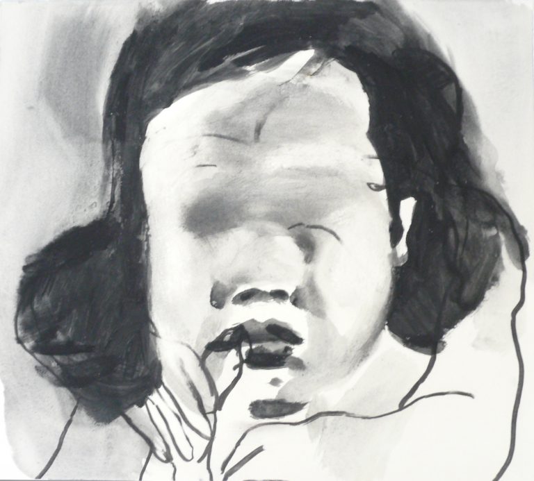 Mark Hipper | ohne Titel | 1997 | Mischtechnik auf Papier | Galerie Moench Berlin