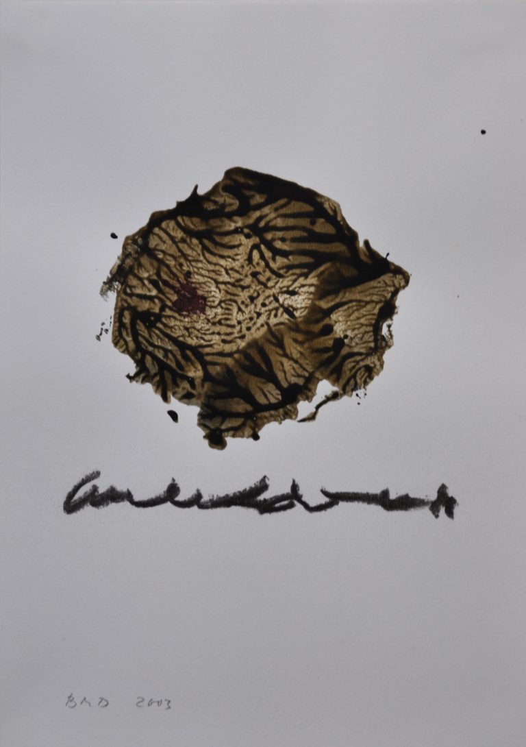 Brigitte Matschinsky-Denninghoff | ohne Titel | 2003 | Mischtechnik auf Papier | 29 x 21 cm | Galerie Moench Berlin