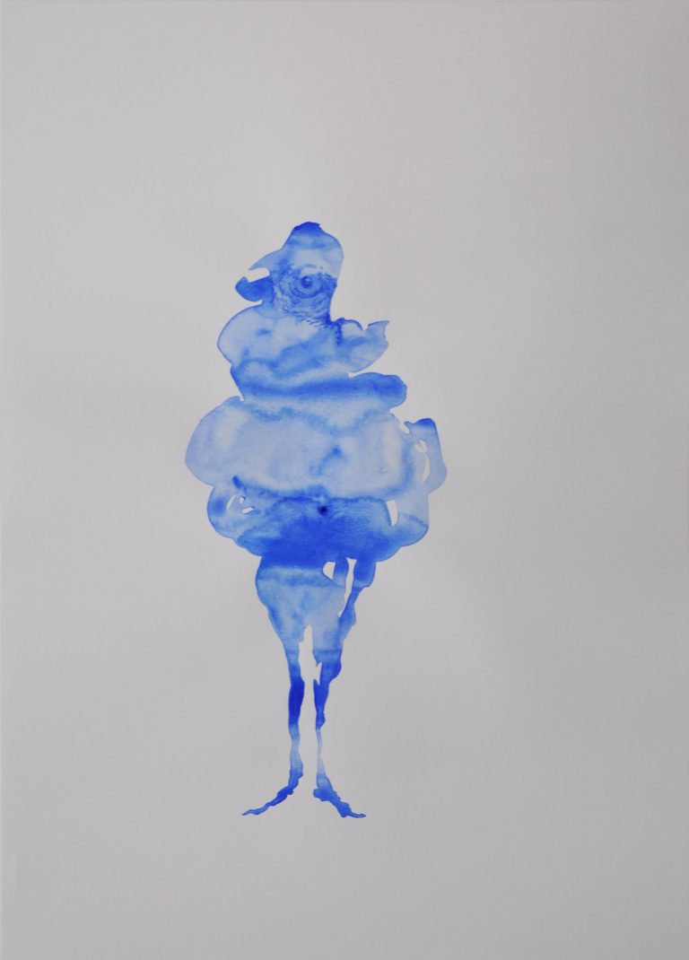 Victorine Mueller | ohne Titel | 2015 | Aquarell auf Papier | 59,4 x 42 cm | Galerie Moench Berlin | | zeitgenoessische Kunst