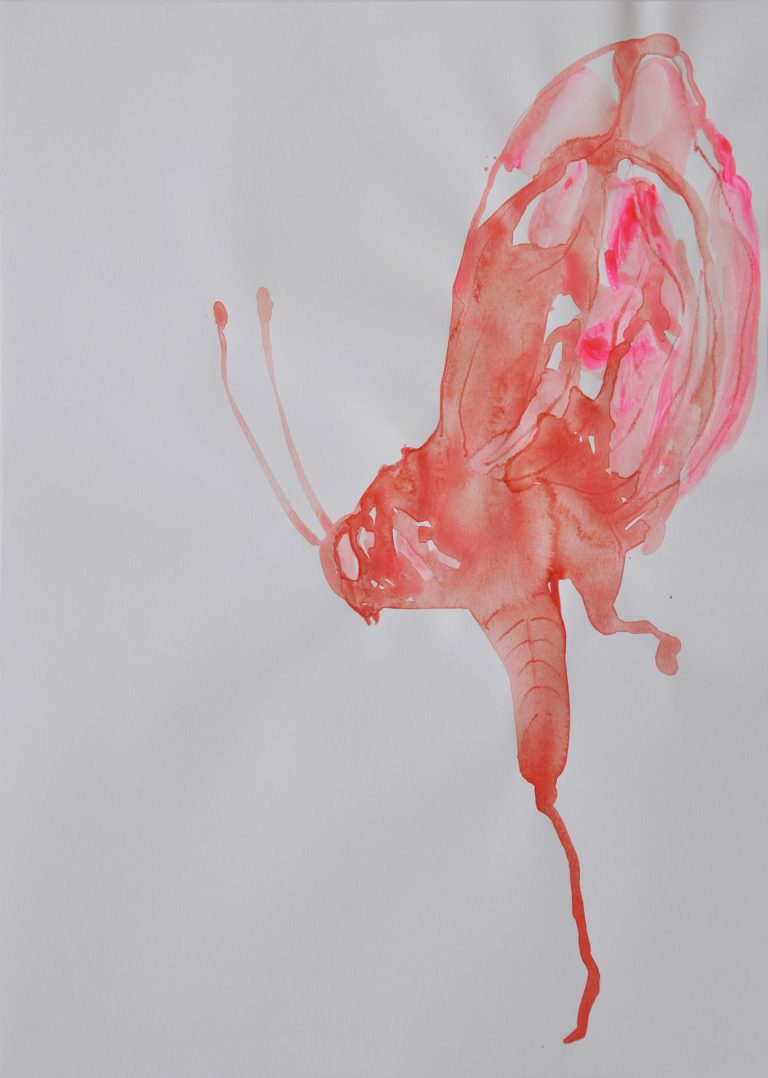 Victorine Mueller | ohne Titel | 2015 | Aquarell auf Papier | 42 x 30 cm | Galerie Moench Berlin | | zeitgenoessische Kunst