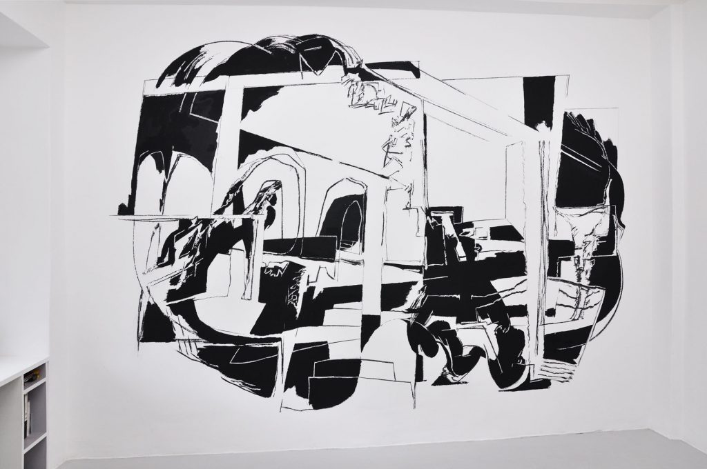 Max Hari grosse Behausung Malerei galerie moench berlin
