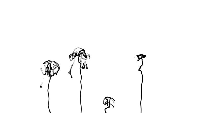 galerie moench zeitgenoessische kunst Betina Kuntzsch Videozeichnung