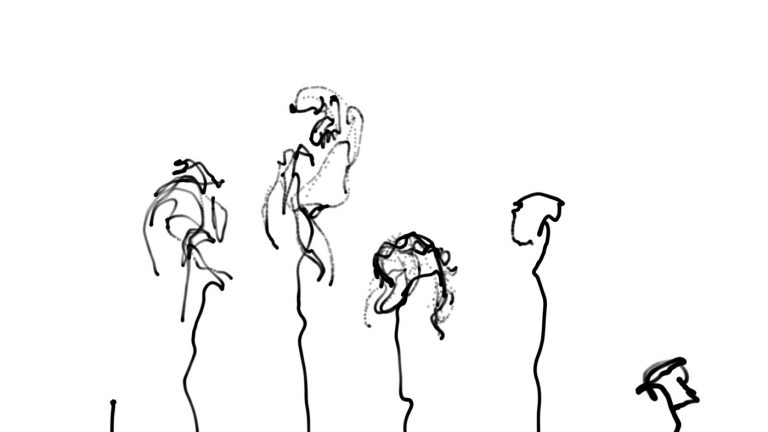 galerie moench zeitgenoessische kunst Betina Kuntzsch Videozeichnung