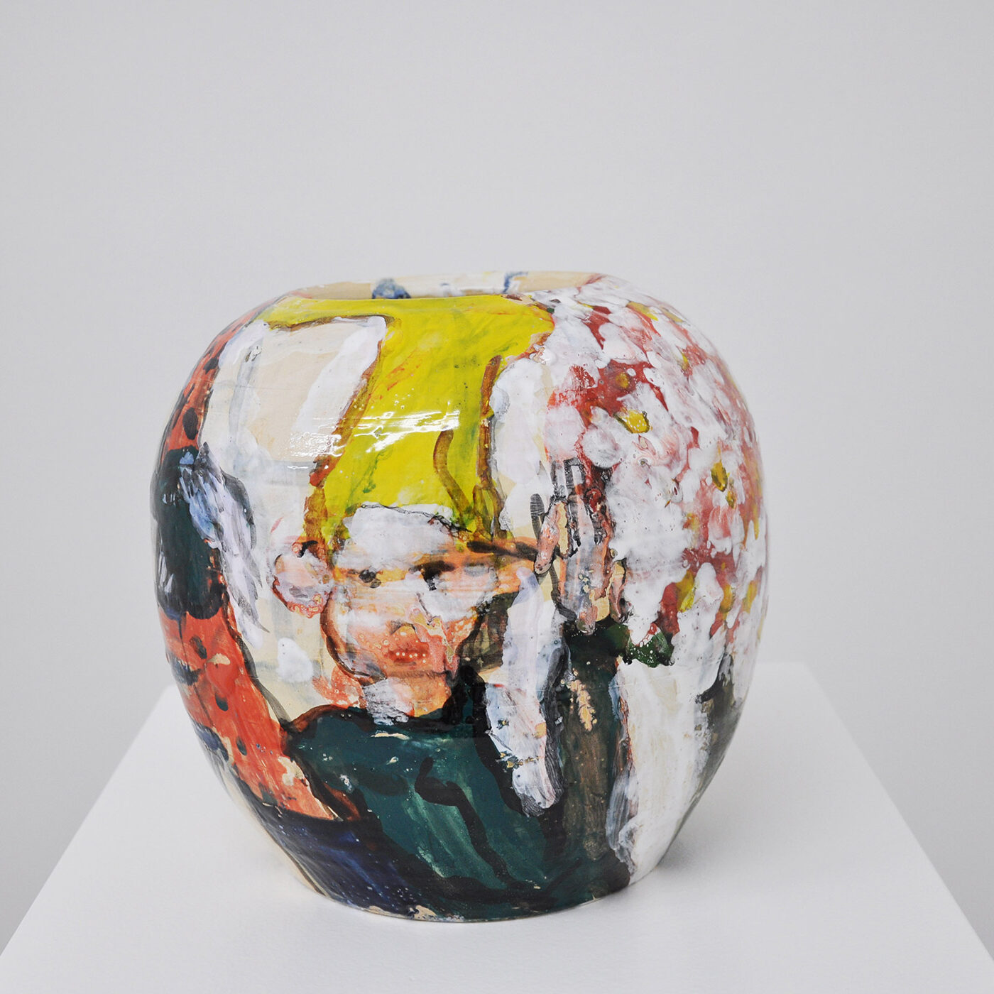 galerie moench zeitgenoessische kunst klaus fussmann malerei keramik