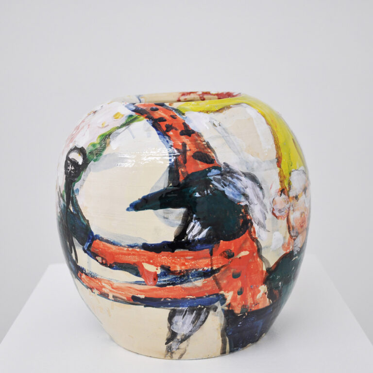 galerie moench zeitgenoessische kunst klaus fussmann malerei keramik