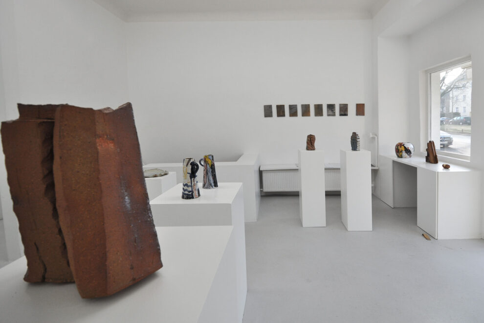 galerie moench zeitgenoessische kunst klaus fussmann malerei keramik walther grundwald