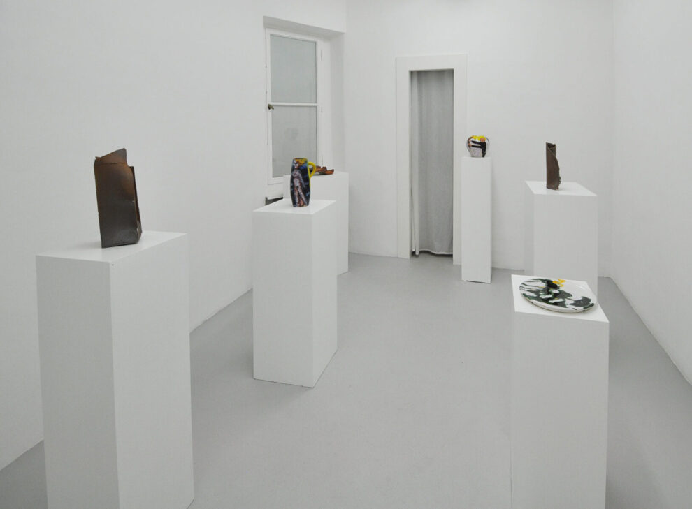 galerie moench zeitgenoessische kunst klaus fussmann malerei keramik walther grundwald