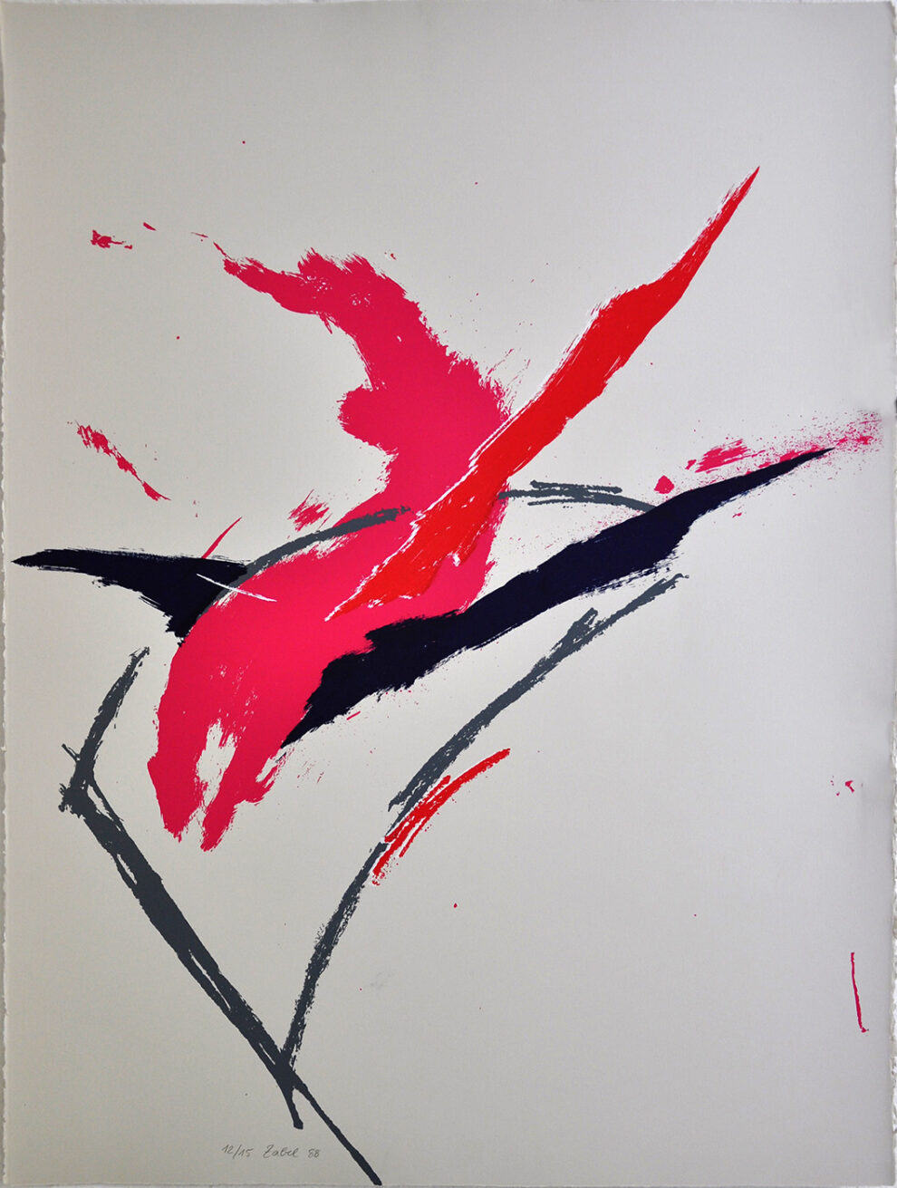 galerie moench zeitgenoessische kunst valeska zabel druckgrafik malerei