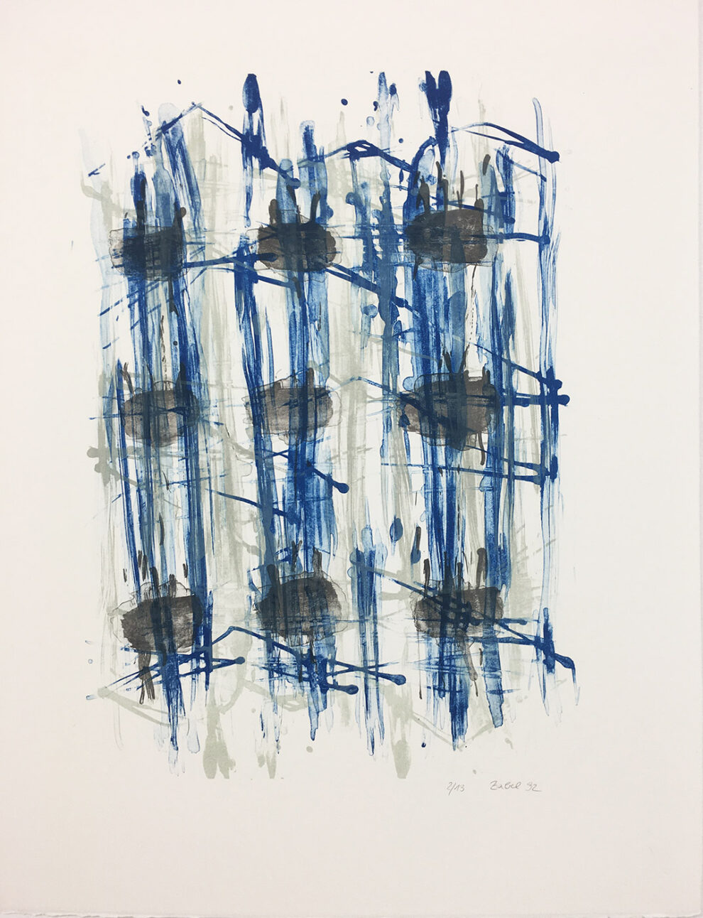 galerie moench zeitgenoessische kunst valeska zabel druckgrafik malerei