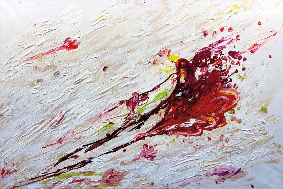 galerie moench zeitgenoessische kunst evelyn garden malerei